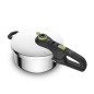 Olla rapida Tefal P2580400, 4L, Verde, Secure T