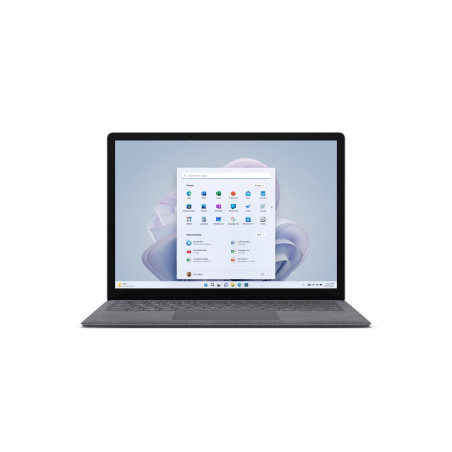 Surface Laptop 5 Portátil 34,3 cm (13.5) Pantalla táctil Intel® Core i5 i5-1235U 8 GB LPDDR5x-SDRAM 256 GB SSD Wi-Fi 6 (802.11ax) Windows 11 Home Platino