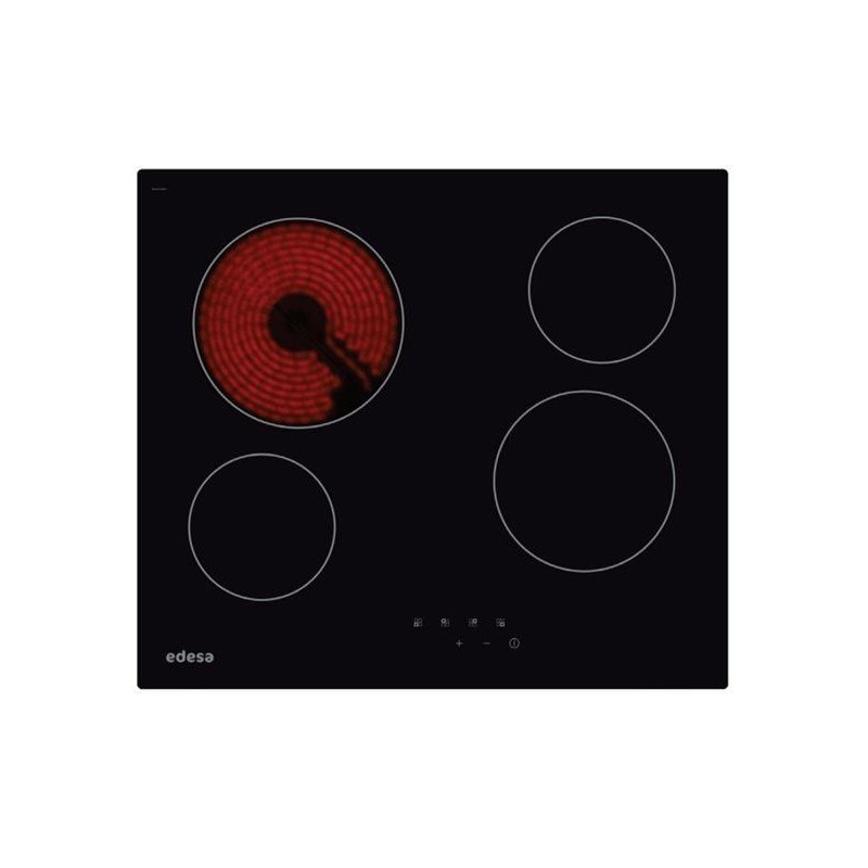 Vitroceramica Edesa EVT6422R, 4 Zonas, 60cm