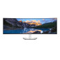 UltraSharp U4924DW pantalla para PC 124,5 cm (49) 5120 x 1440 Pixeles 5K Ultra HD LCD Negro, Plata