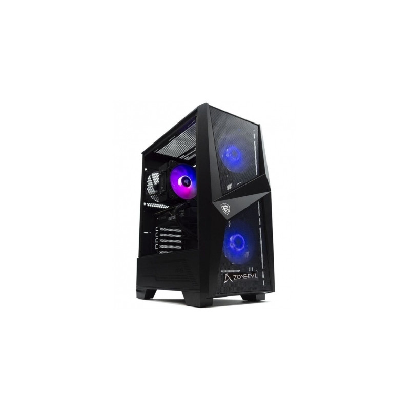 ZE-160937-I PC Intel® Core i5 i5-13400F 32 GB DDR4-SDRAM 1 TB SSD Nvidia GeForce RTX 4070 FreeDOS Torre Negro