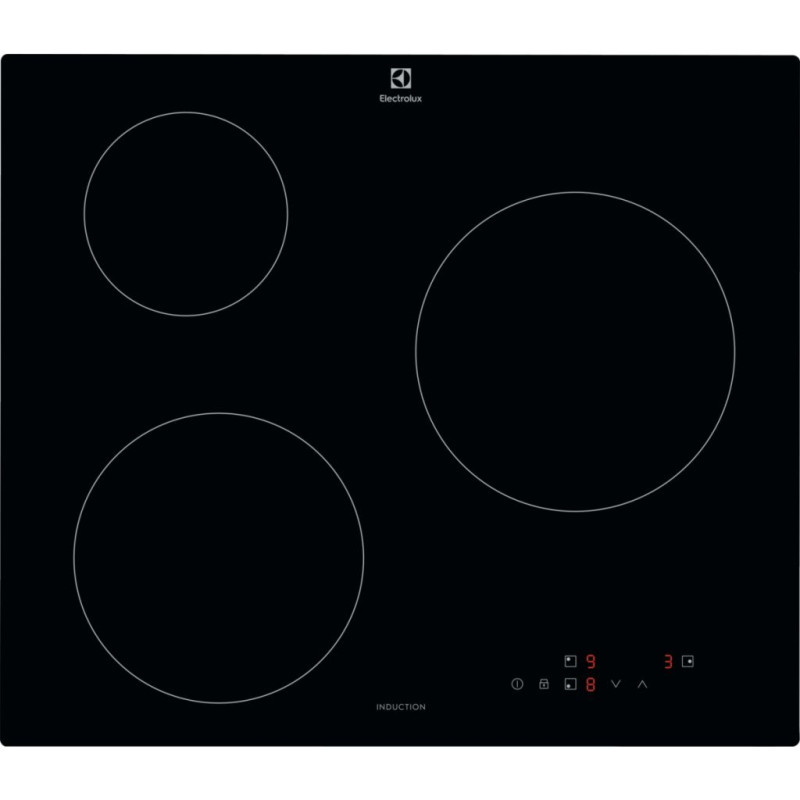 Induccion Electrolux CIB60320CK, 3 Zonas, 6kW