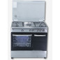 Cocina Rommer CH906XFGPB, 5 fuegos, Inox, But