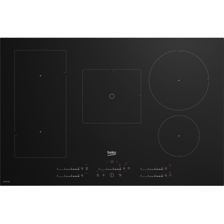Induccion Beko HII85770UFT, 5 zonas, 80cm, indyfle