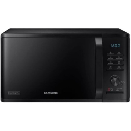 Microondas Samsung MG23K3515AKE1, 23L, 800W, Negro
