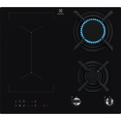 Encimera Electrolux KDI641723K, 4 zonas, mixta gas