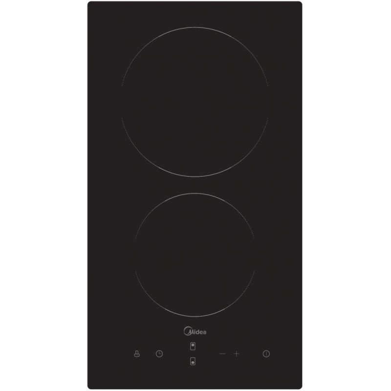 Vitrocerámica Midea MCH300D111K0, 2 Zonas, modular