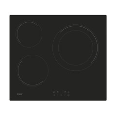 Vitroceramica Candy CH63DCC, 3 Zonas, 60cm