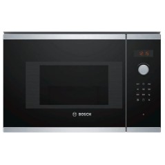 Microondas Bosch BEL523MS0, 20L, negro-inox, Integ