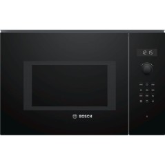 Microondas Bosch BEL554MB0, 25L, negro, Integ