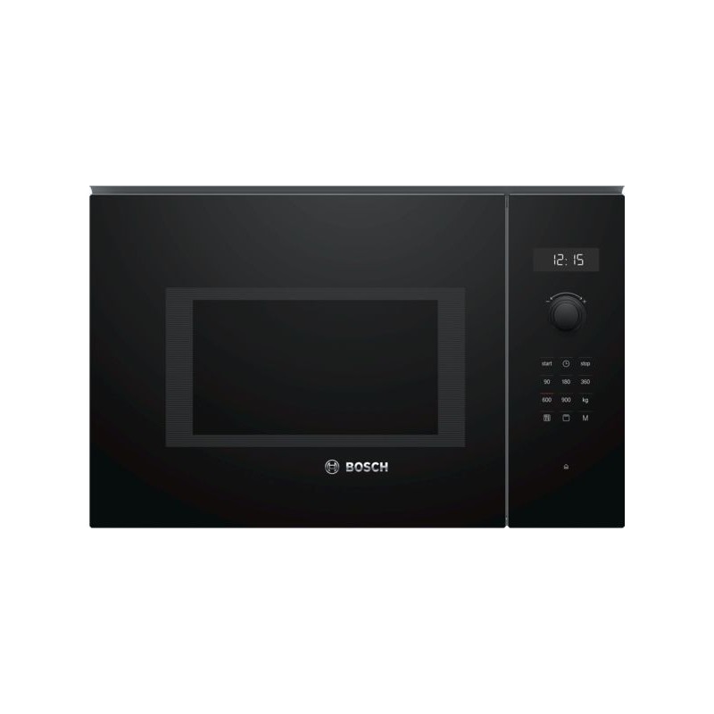 Microondas Bosch BEL554MB0, 25L, negro, Integ