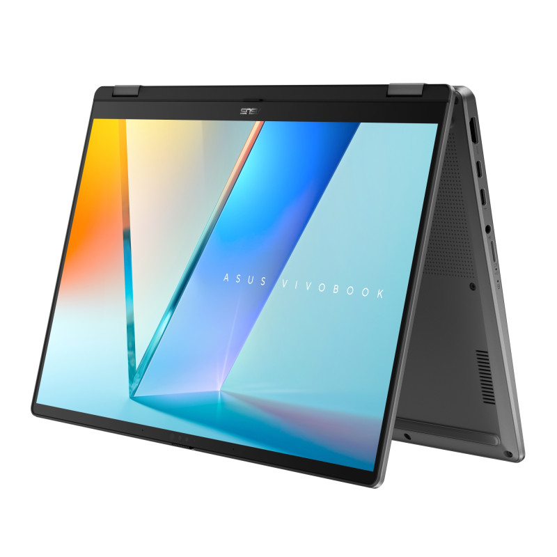 Vivobook 14 Flip OLED TP3407SA-QL064W Copilot+ PC - Ordenador Portátil 14 WUXGA (Intel Core Ultra 7 258V, 32GB RAM, 1TB SSD, Arc Graphics 140V, Windows 11 Home) Gris - Teclado QWERTY español