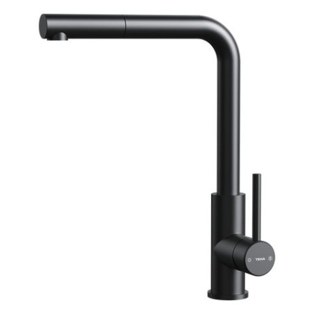 Grifo Monomando Teka UNI9331 NEGRO, Extraible Caño