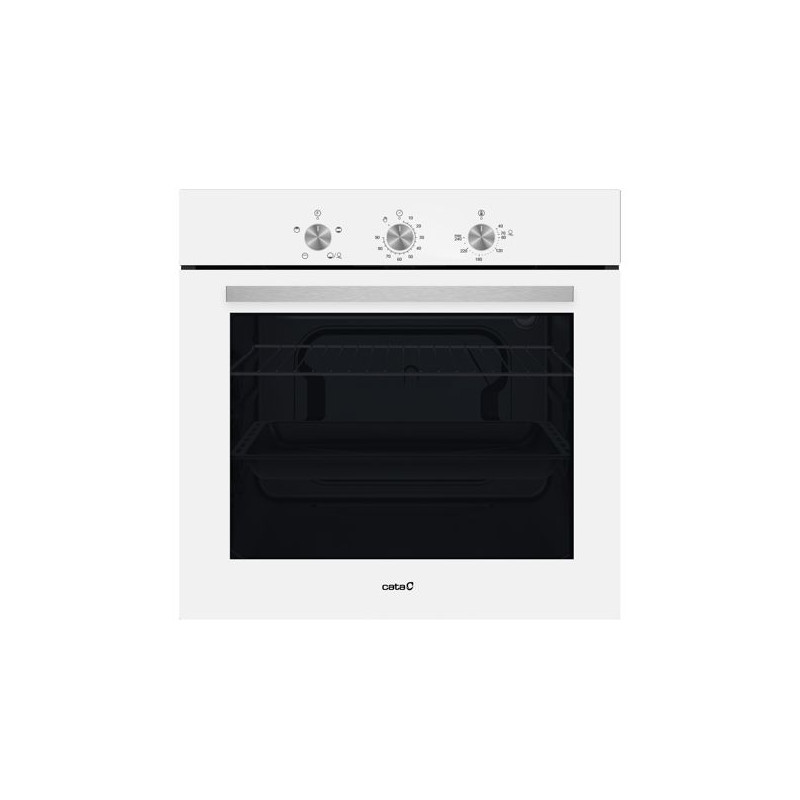Horno Cata SES6204WH, Estatico, 77L, A, Blanco