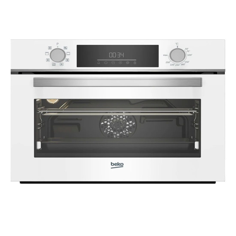 Horno Beko BBCM18300W, Multif., Compacto, Blanco