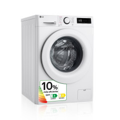 Lavasecadora LG F4DR5009A3W, 9/6kg, 1400rpm, A-10%