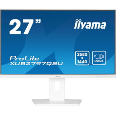 ProLite XUB2797QSU-W2 pantalla para PC 68,6 cm (27) 2560 x 1440 Pixeles Quad HD LED Blanco