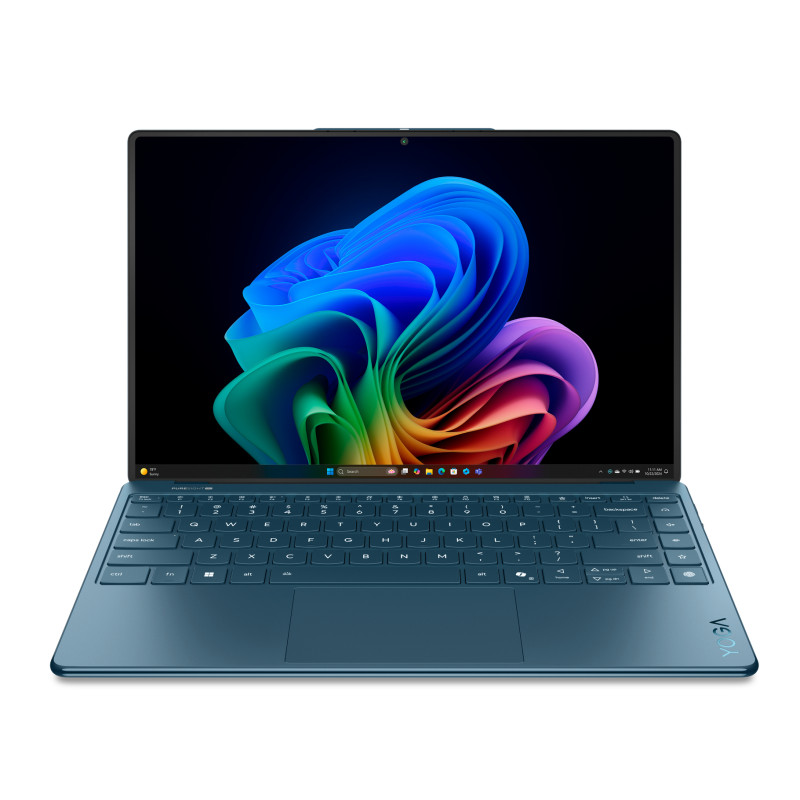 Yoga Slim 9 14ILL10 Copilot+ PC Intel Core Ultra 7 258V Portátil 35,6 cm (14) Pantalla táctil WQUXGA 32 GB LPDDR5x-SDRAM 1 TB SSD Wi-Fi 7 (802.11be) Windows 11 Home Español Verde azulado