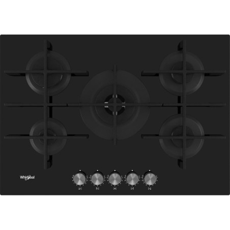 ENCIMERA WHIRLPOOL GOWL728NB, 5 fuegos, 73cm, Gas,