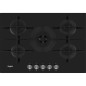 ENCIMERA WHIRLPOOL GOWL728NB, 5 fuegos, 73cm, Gas,