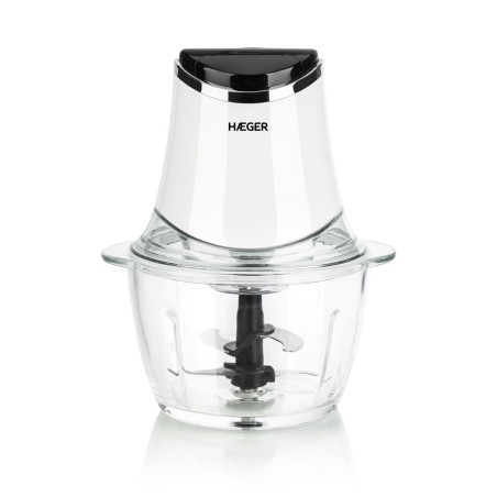 Picadora Haeger CH30W007A, 300w, inox, jarra 1.2l