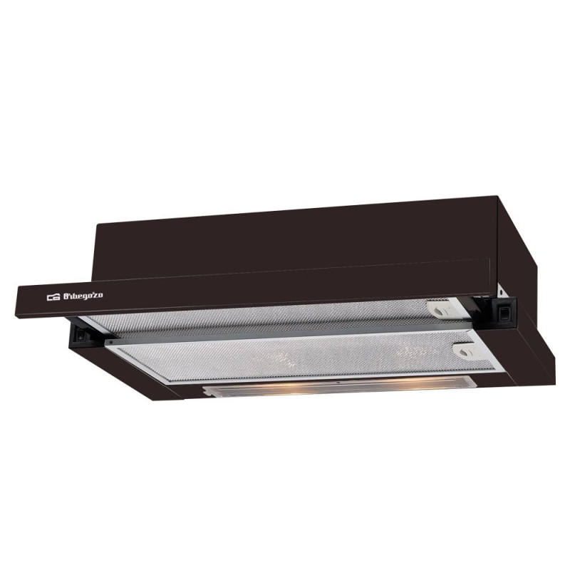 Campana Orbegozo TL06260AMA, Telescopica, Marron,