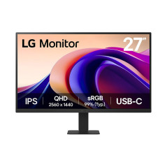 27 QHD Monitor pantalla para PC 68,6 cm (27) 2560 x 1440 Pixeles Quad HD Negro