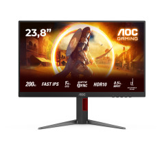 G4 24G4HA pantalla para PC 60,5 cm (23.8) 1920 x 1080 Pixeles Full HD LED Negro, Rojo