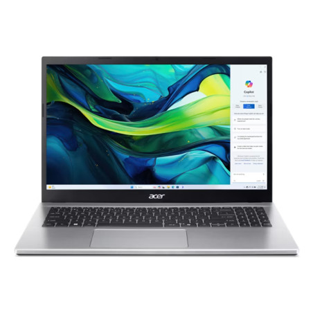 Aspire Go 15 AG15-42P-R8FN AMD Ryzen 5 5625U Portátil 39,6 cm (15.6) Full HD 8 GB DDR4-SDRAM 512 GB SSD Wi-Fi 6 (802.11ax) Windows 11 Home Plata