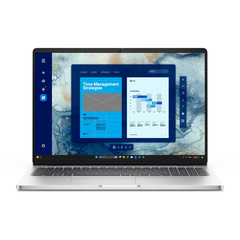Pro 16 PC16250 Intel Core Ultra 7 255U Portátil 40,6 cm (16) Full HD+ 32 GB DDR5-SDRAM 1 TB SSD Wi-Fi 6E (802.11ax) Windows 11 Pro Español Platino, Plata