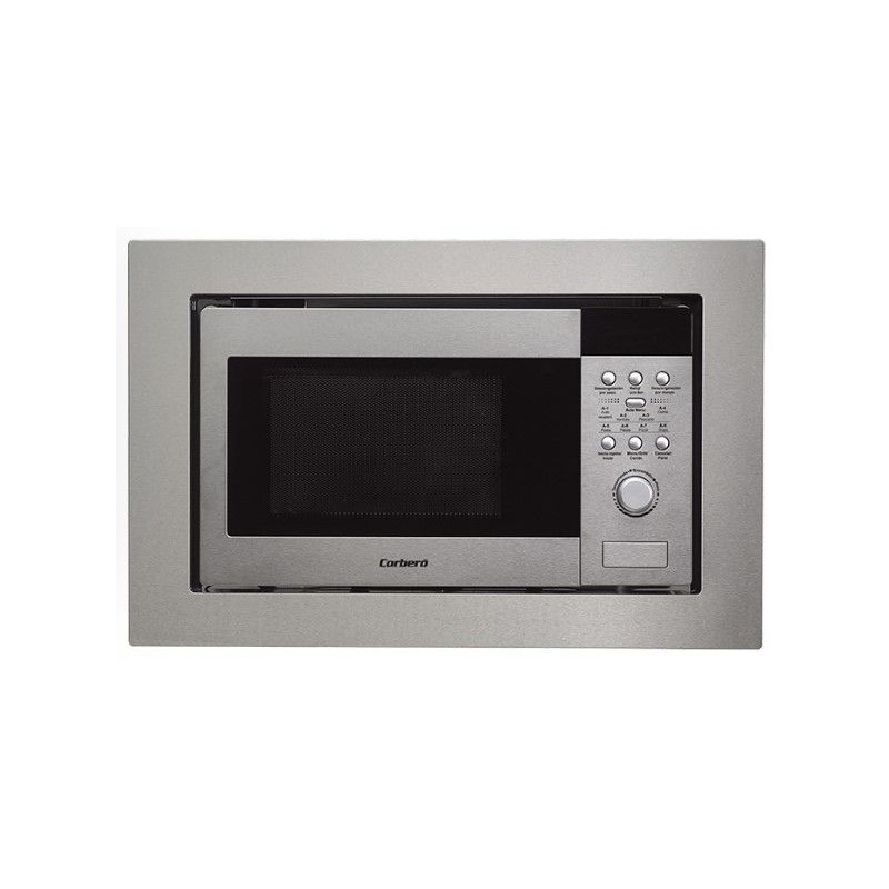 Microondas Corbero CMICIM122, 20L, Encastre, Inox, Microondas Corbero CMICIM122, 20L, Encastre, Inox,