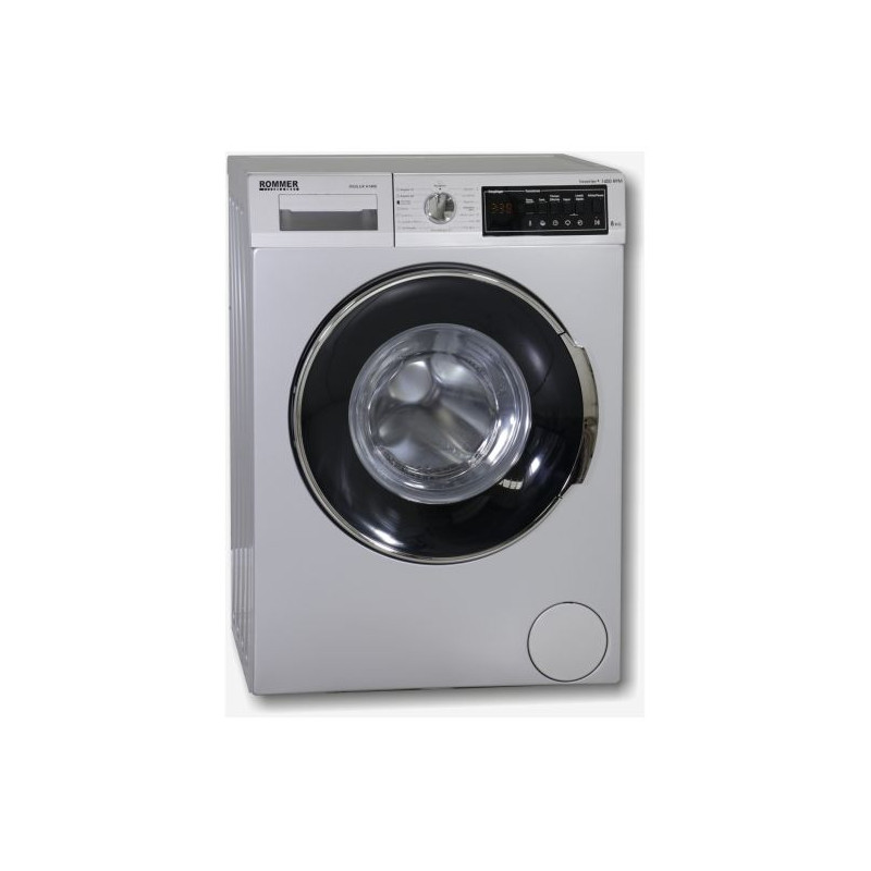Lavadora Rommer DIGILUXA1408, 8Kg, 1400rpm, A, Vap