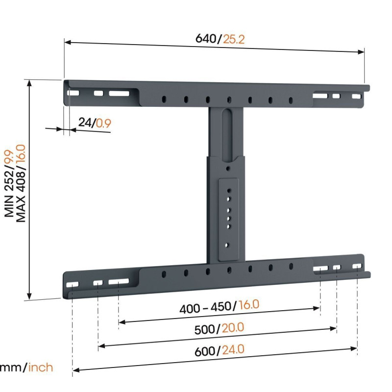 ADAPTADOR SOPORTE VOGELS PLADUR