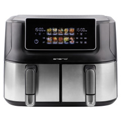 FREIDORA AIRE EMERIO AF132787 DOBLE CUBETA 4.5+4.5