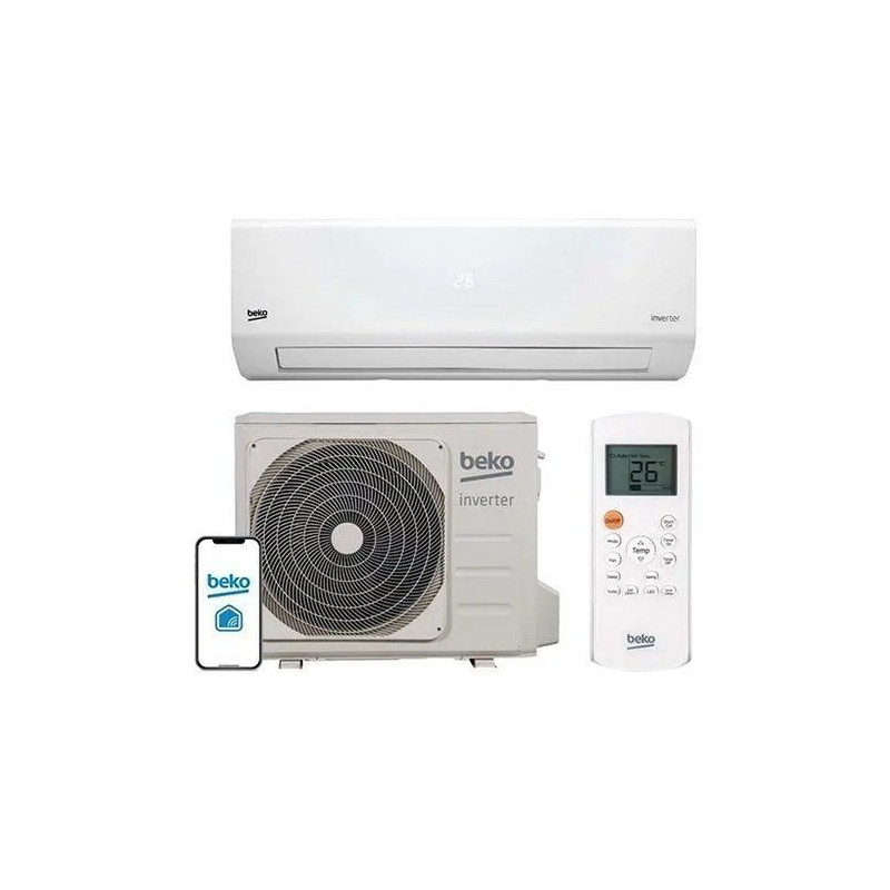A.A. Split Beko BEHPG095, 2500F, INVERT, R32, Wifi