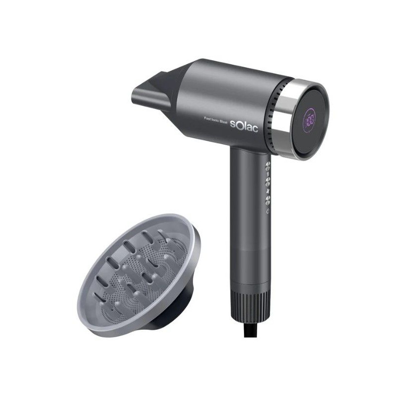 Secador pelo Solac SB7950, 1600w, Iones, difusor,