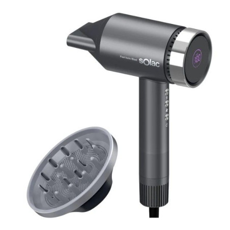 Secador pelo Solac SB7950, 1600w, Iones, difusor,