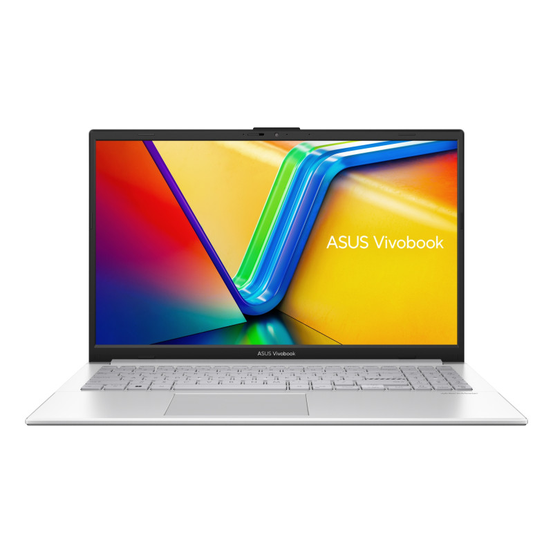 Vivobook Go 15 E1504GA-BQ832W - Ordenador Portátil 15.6 Full HD (Intel Core i3-N305, 8GB RAM, 512GB SSD, UHD Graphics, Windows 11 Home in S mode) Plata Fría - Teclado QWERTY español