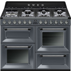 COCINA SMEG TR4110GR, 7 FUEGOS, GAS, GRIS, 110CM