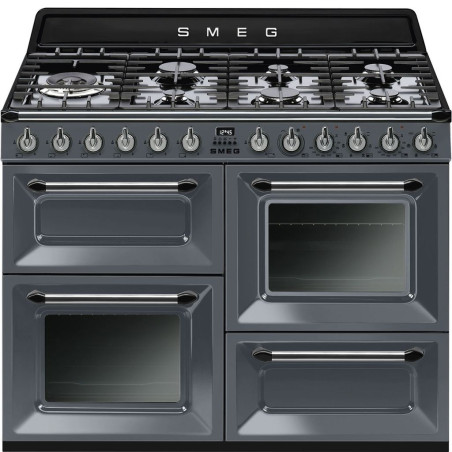 COCINA SMEG TR4110GR, 7 FUEGOS, GAS, GRIS, 110CM
