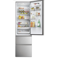 Combi Haier 3P HTW5620ENMG, 205x60cm, NF, E, Inox,