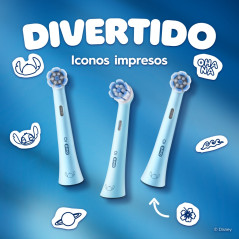 Recambio dental Braun IOSTITCH4, 4 unidades