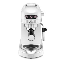 Cafetera espresso Ufesa PALERMOWHITE, 20 bares, 1,