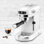Cafetera espresso Ufesa PALERMOWHITE, 20 bares, 1,