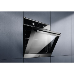 Horno Electrolux EOF6P46VX0, 72L, A+, negro, Piro