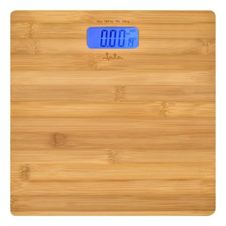 Bascula Baño Jata HBAS1489, 180kg, Bambu, Electron