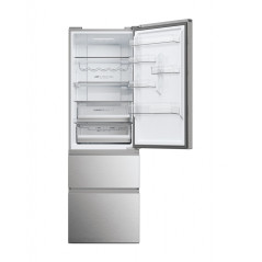 Combi Haier 3P HTW5618ENMG, 185x60cm, NF, E, Inox,