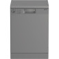 Lavavajillas Indesit IN2FE13DT9S, 13cub, plata, E