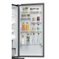 Combi Haier HTW7620DNGB 205x60, D, Cristal Negro