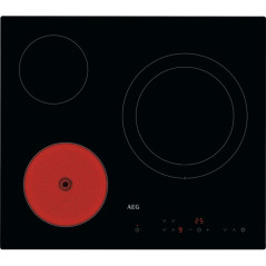 Vitroceramica AEG HRB63321CK, 3 zonas, 60cm